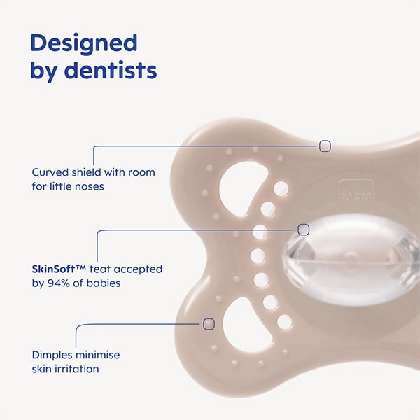 Mam Original Night 0-6m Soother 2pk
