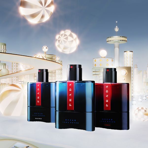 Prada Luna Rossa Ocean Eau De Toilette 100Ml Gift Set