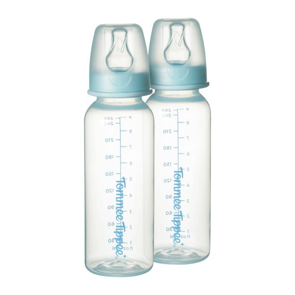 Tommee Tippee Classic Start Baby Bottles, Pack of 2, 250ml