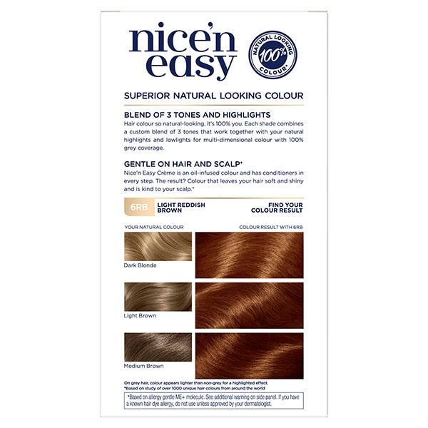 Nice'n Easy 6Rb Light Reddish Brown