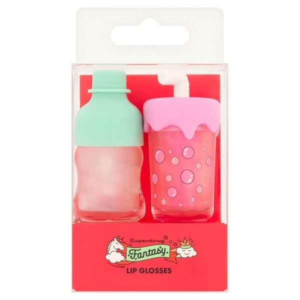 Superdrug Fantasy Drinks Lip Duo Straw & Bottle