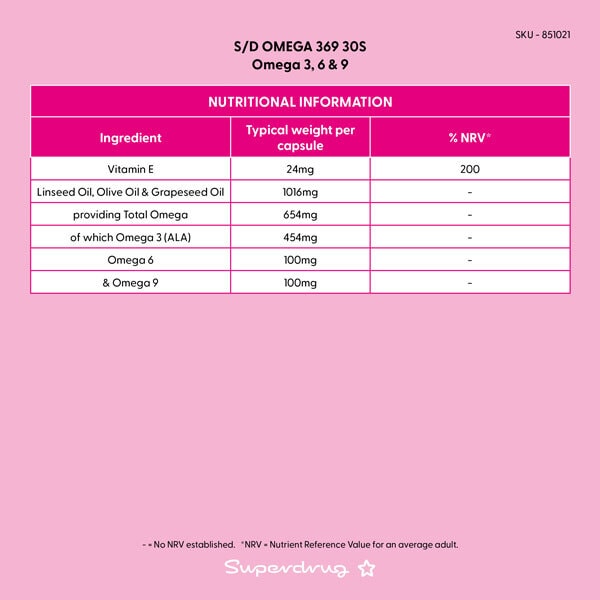 Superdrug Omega 369 90s