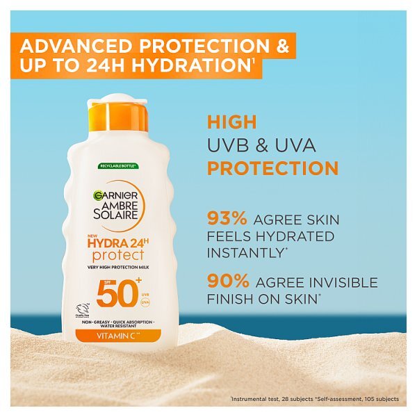 Garnier Ambre Solaire Hydra 24 Spf50+ Lotion 175ml