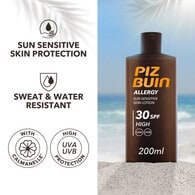 Piz Buin Allergy Sun Sensitive Skin Lotion SPF 30 High 200ml