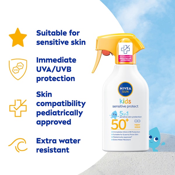 Nivea Sun Babies & Kids Sensitive Protect Trigger Sun Spray