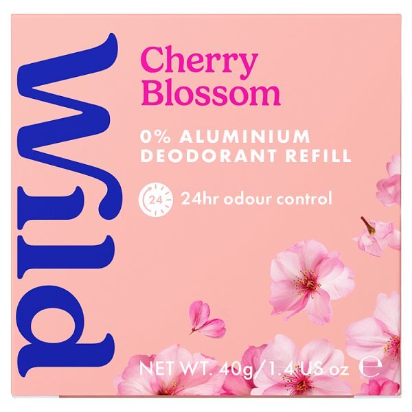 Wild Cherry Blossom Deodorant Refill 40g