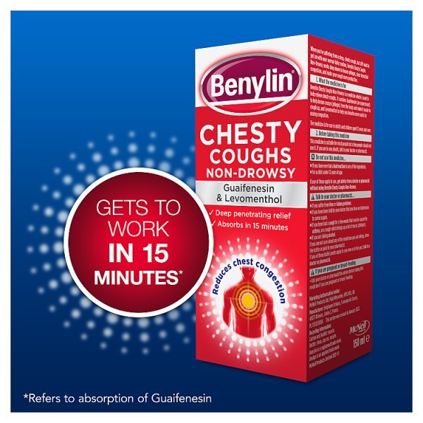 Benylin Chesty Coughs Non-Drowsy Syrup 150ml