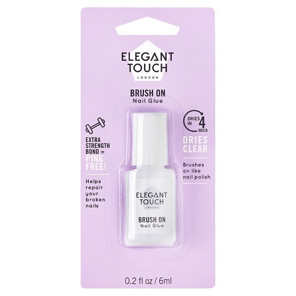 Elegant Touch Brush on Nail Glue 6ml
