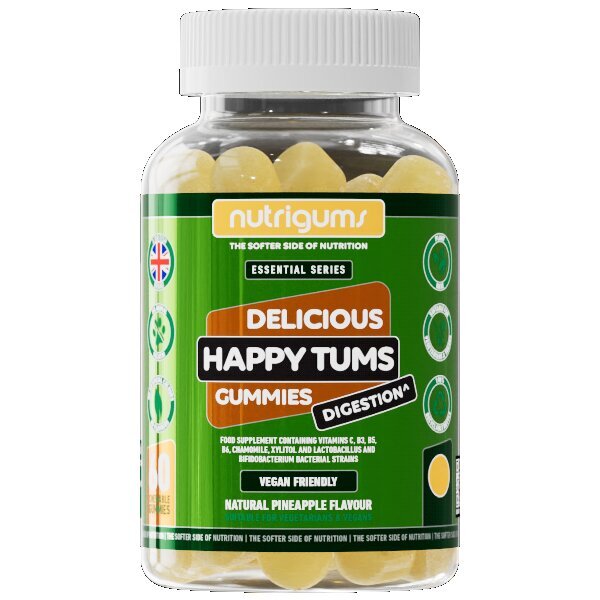 Nutrigum's Happy Tums Digestion complex 60 Gummies