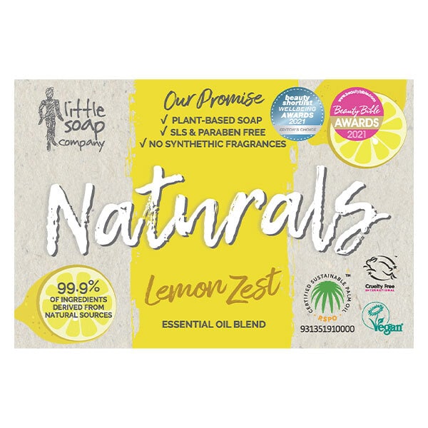 Little Soap Company Naturals Lemon Zest Bar 100G