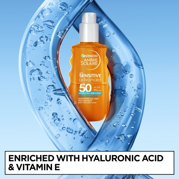 Ambre Solaire Sensitive Advanced Uv Water Spf50 150ml