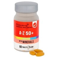 Superdrug A-Z Multi-vitamins 50+ 60s