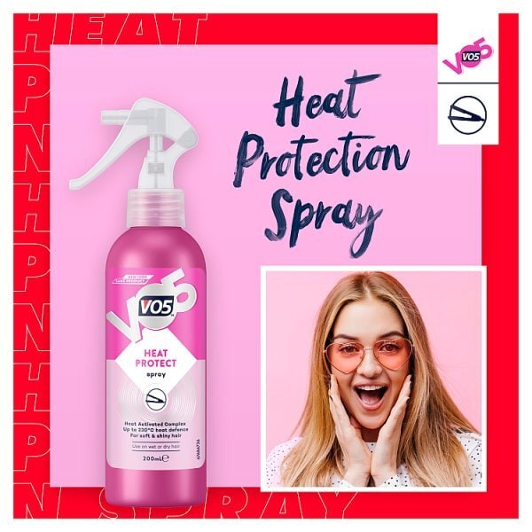 VO5 Heat Protect Spray with Heat-Activated Complex 200ml