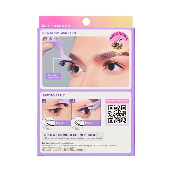 Kiss Impress No Glue Strip Lash 02