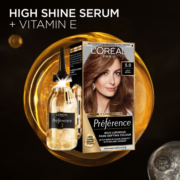 Preference 1 Black Permanent Hair Dye