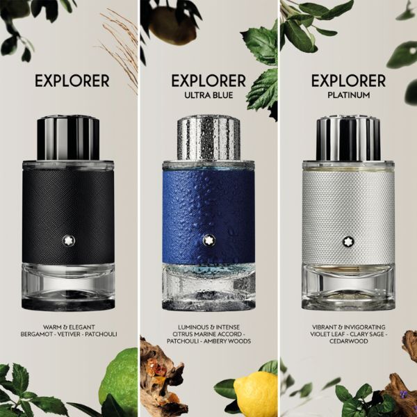 Montblanc Explorer Gift Set: Eau de Parfum 60ml + Shower Gel 100ml