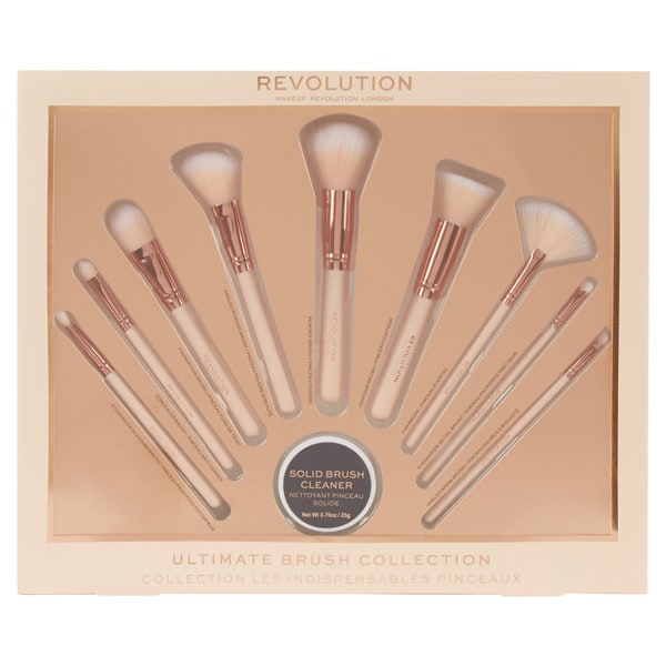 DNR Revolution Ultimate 10 piece Makeup Brush Gift Set