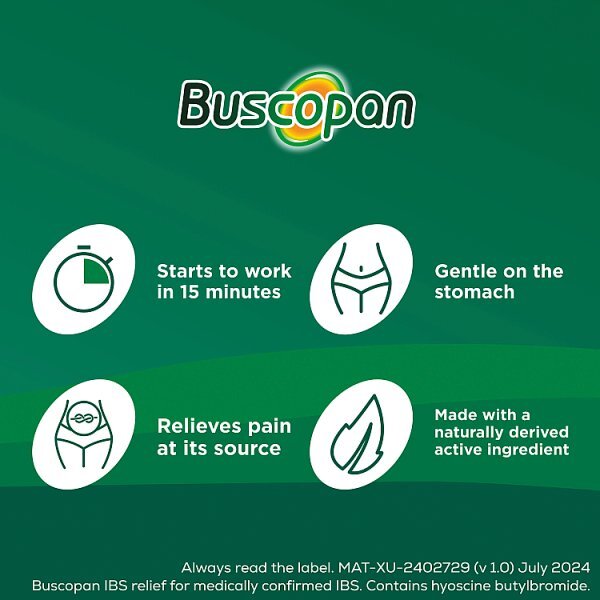 Buscopan IBS Relief 20 Tablets