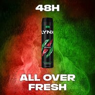 Lynx Deodorant Bodyspray Aerosol Africa 250ml