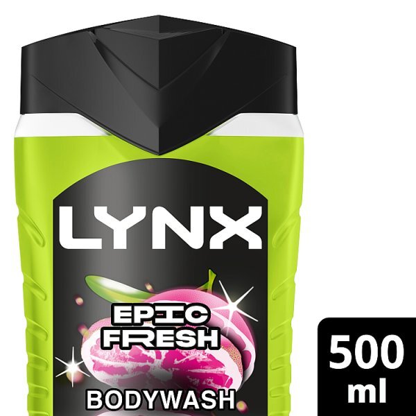 Lynx Bodywash Shower Gel Epic Fresh 500ml