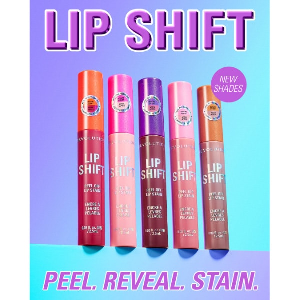 Revolution Lip Shift Peel Off Lip Stain Stellar Rose Bloom