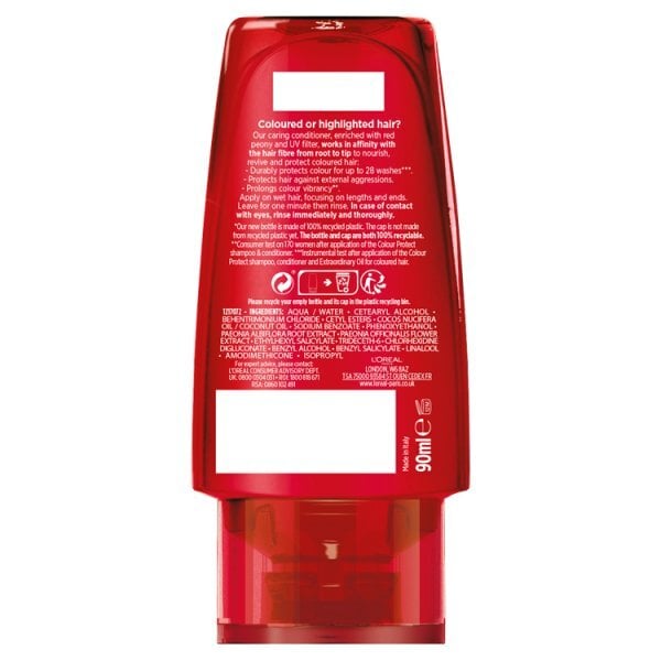 L'Oréal Paris Elvive Colour Protect Travel Size Conditioner 90ml