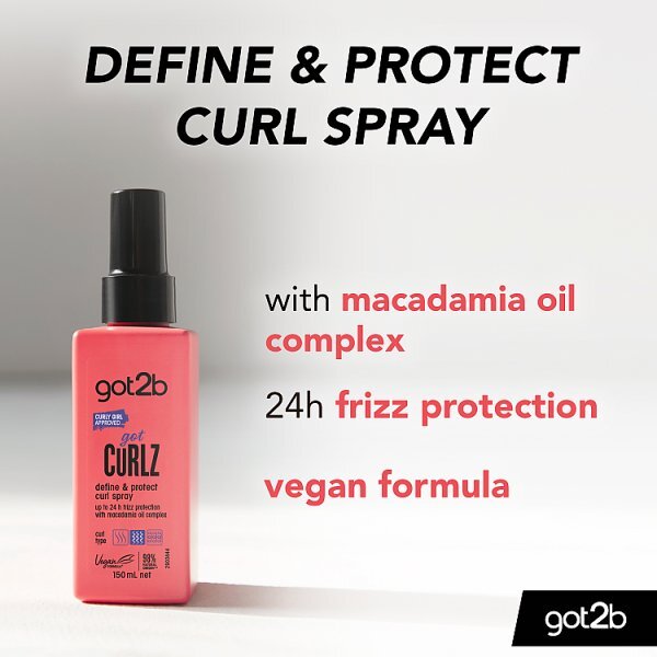 Got2b Gotcurlz Define & Protect Curl Spray 150Ml