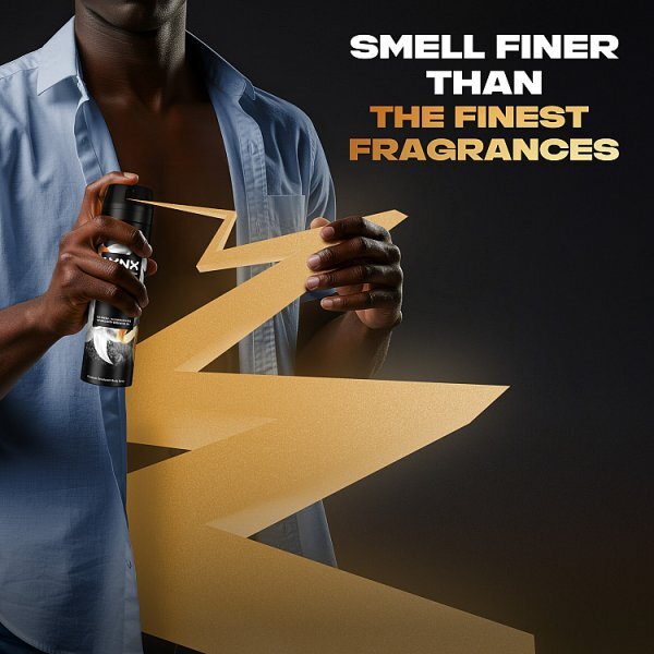 Lynx Fine Fragrance Collection Black Vanilla Body Spray 200Ml