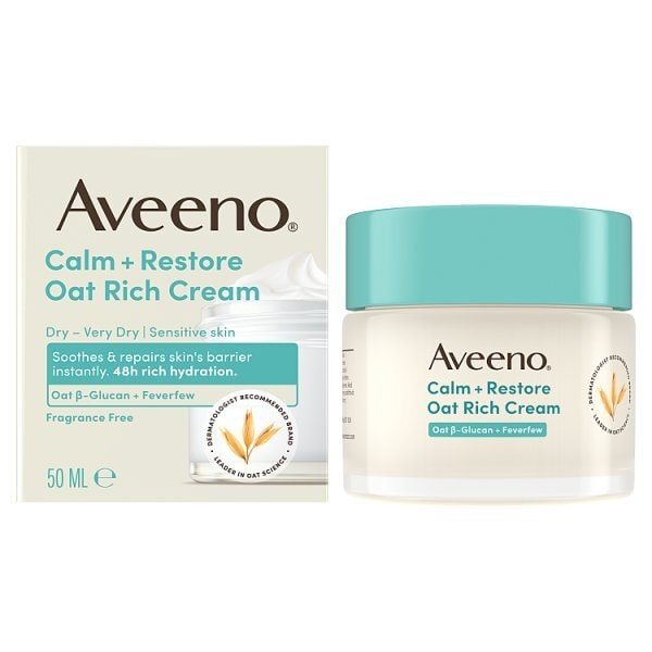 Aveeno Face Calm + Restore Rich Cream 50Ml