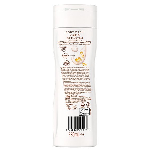 Imperial Leather Ultimate Moisture Vanilla Body Wash 225ml