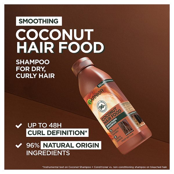 Garnier Ultimate Blends Hair Food Coconut Shampoo 350ml