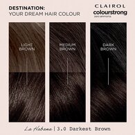 Clairol Colour Strong Zero Ammonia Hair Dye Darkest Brown