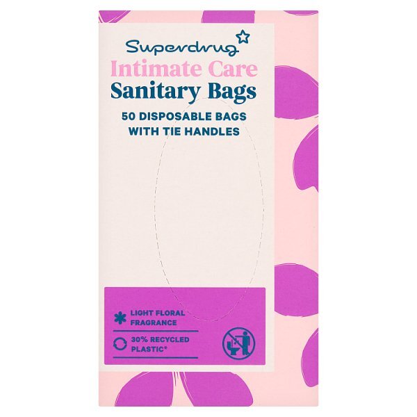 Superdrug Sanitary Bags