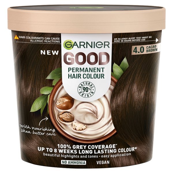 Garnier Good Permanent Hair Dye Cocoa Brown 4.