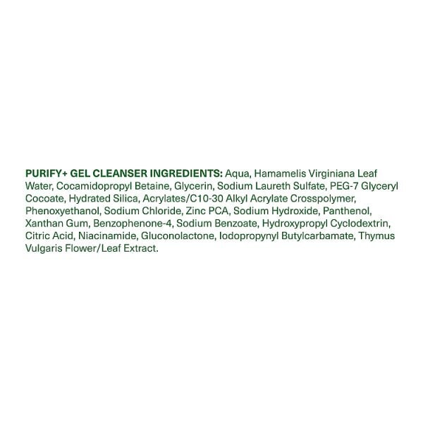 Simple Purify+ Gel Facial Cleanser 240 ml