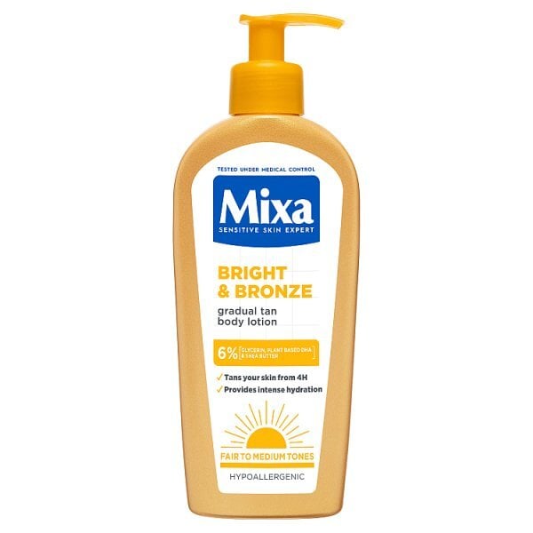 Mixa Niacinamide Bright & Bronze Gradual Tan 250ml