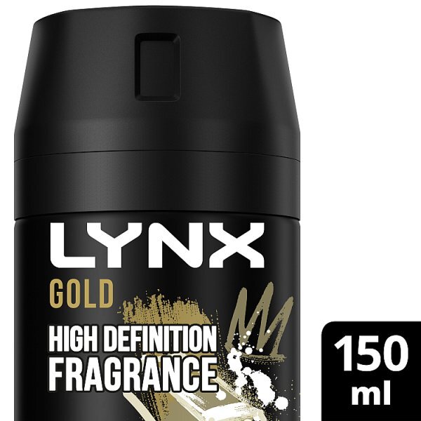 Lynx Deodorant Bodyspray Aerosol Gold 150ml