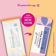 Superdrug Intimate Care Wipes x20