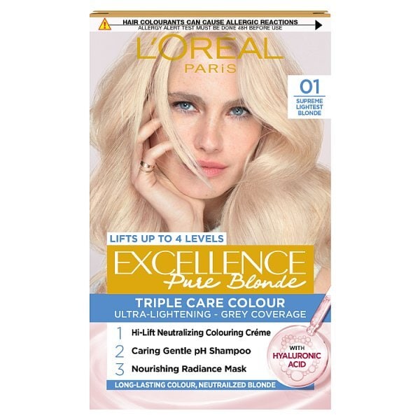 L'Oréal Excellence Pure Blonde 1 Supreme Lightest Blonde
