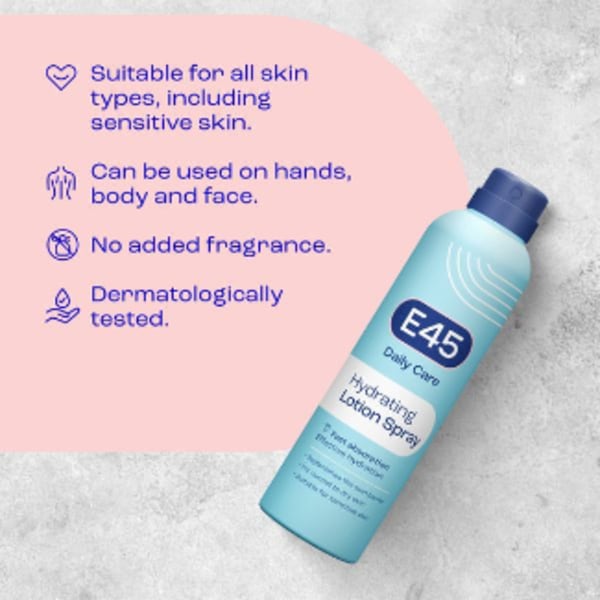 E45 Daily Lotion Spray Cream 200ml