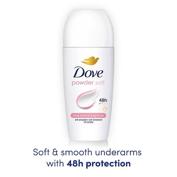 Dove Powder Anti-Perspirant Roll On 50 ml
