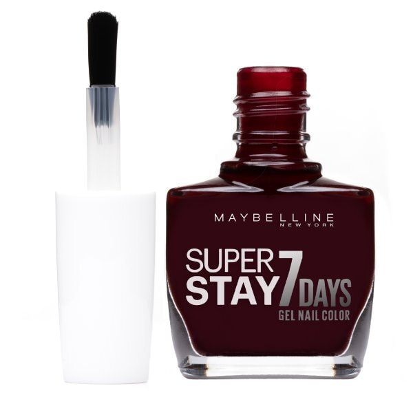 Maybelline Forever Strong Gel 287 Midnight Red Nail Polish
