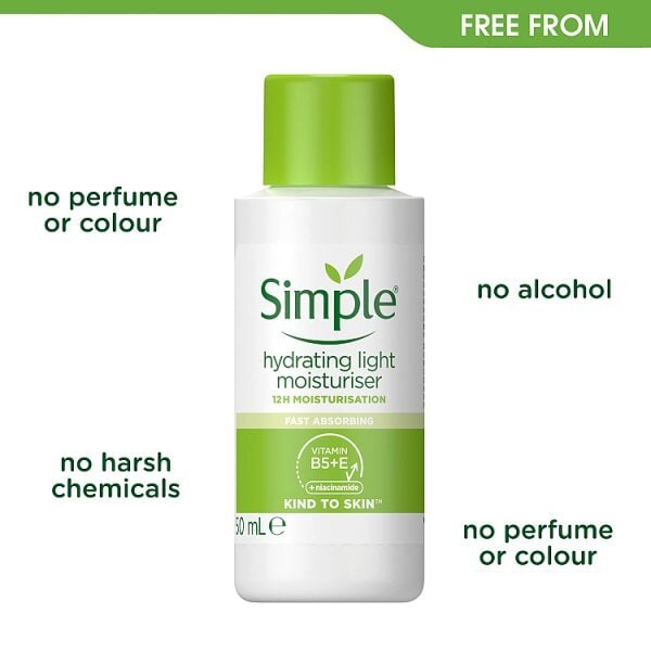 Simple Kind to Skin Hydrating Light Moisturiser 50ml