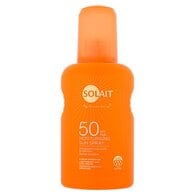 Solait Moisturising Sun Cream Spray SPF50 200ml