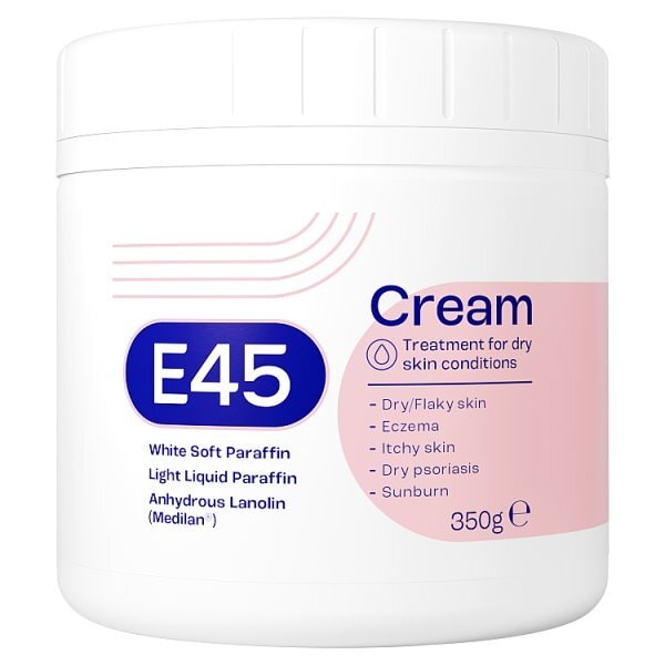 E45 Moisturising Cream for Dry Skin 350g