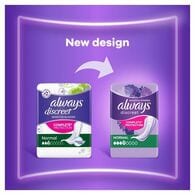 Always Discreet Incontinence Pads Normal 120 Pack Bundle