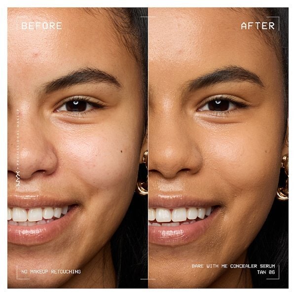 NYX Professional Makeup Bare With Me Concealer Serum - Tan