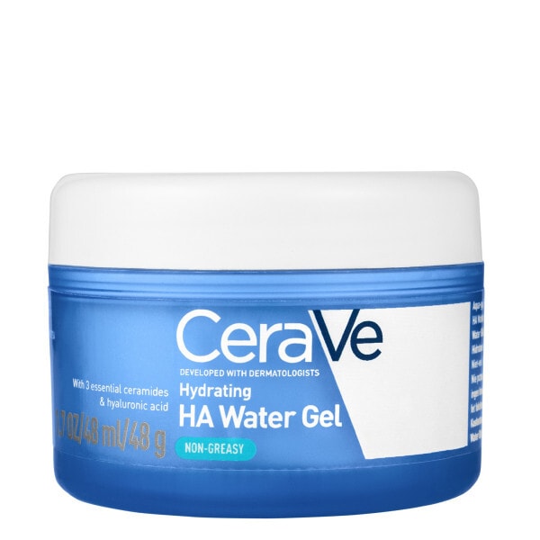 CeraVe Dry-Touch Moisturiser Gel with HA, Niacinamide & Ceramides 48g