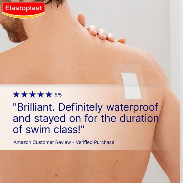 DNR Elastoplast Sterile Waterproof Xxl Dressings 5 Strips