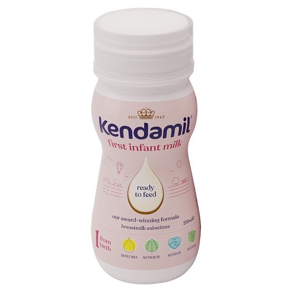 Kendamil First Infant Milk Ready To Feed From Birth 250Ml
